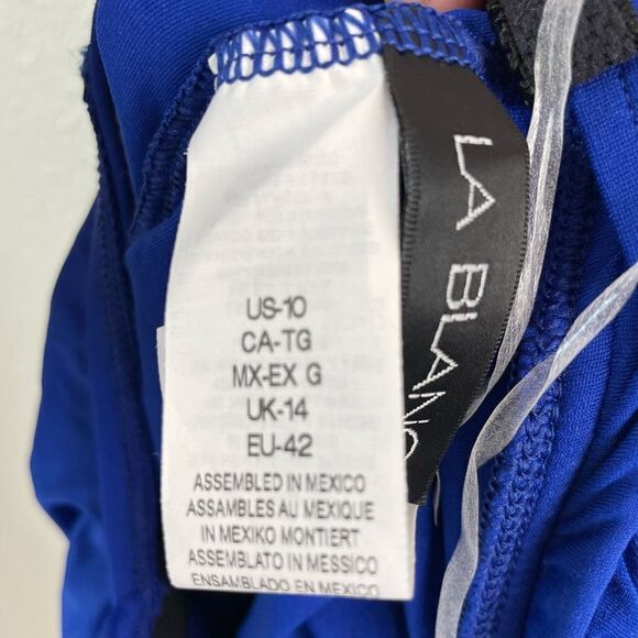 NWT La Blanca Tankini and Floral Bottoms Size 10 - Picture 7 of 9